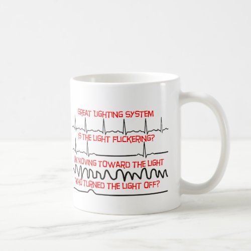 Cardiac Lighting System __Cardiac Nurse Gifts Coffee Mug