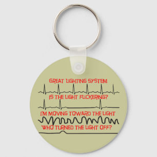 Cardiac Lighting System --Cardiac Nurse Gifts Keychain