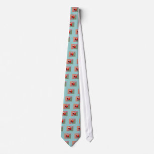 Cardiac Nurse Art Gifts Neck Tie