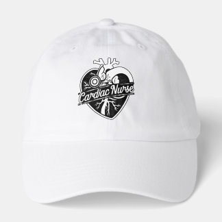 Cardiac Nurse Black Trucker Hat – Heartbeat Medica