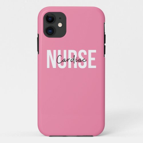 Cardiac Nurse iPhone 11 Case