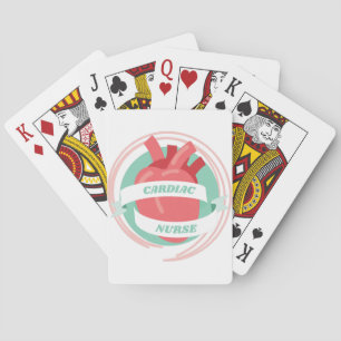 Cardiac Nurse Gift for Cardiology Nursing Team Gif Poker Cards
