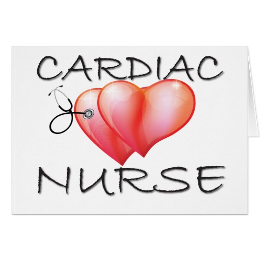 Cardiac Nurse Gifts Cards (Front Horizontal)