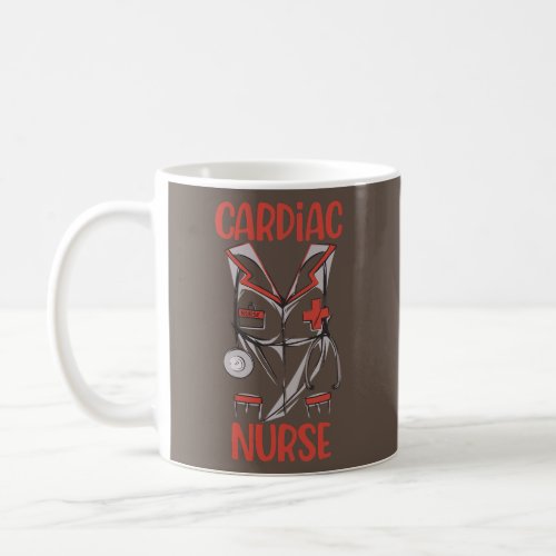 Cardiac Nurse Nursing Costume  Coffee Mug