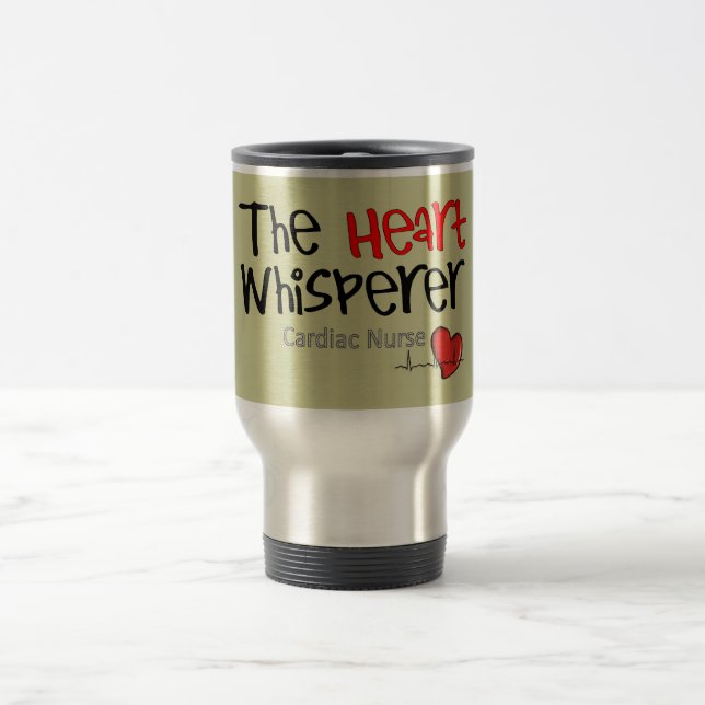 Cardiac Nurse T-Shirts & Gifts Travel Mug (Center)