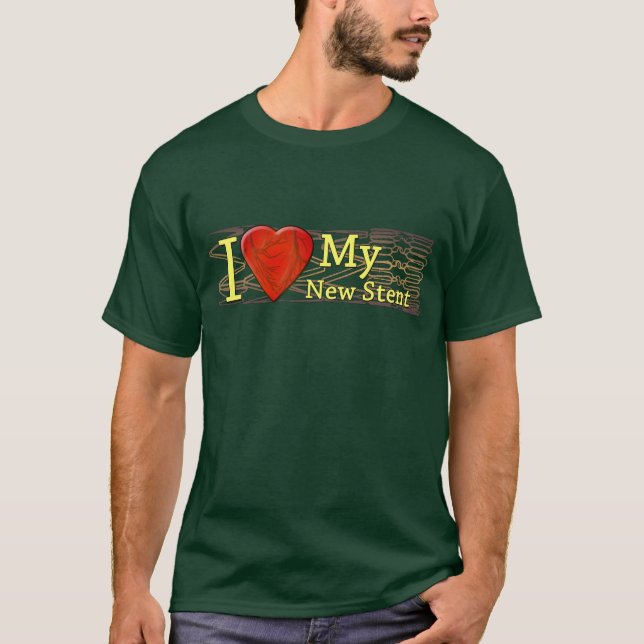 Cardiac Recovery Gifts | Stent T-shirts (Front)