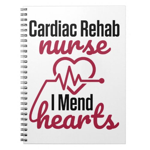 Cardiac Rehab Nurse Nursing I Mend Hearts Notebook