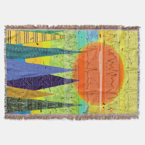 Cardiac Rhythm Art Blanket