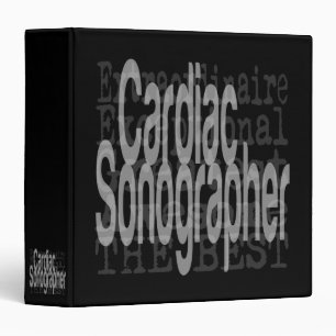 Cardiac Sonographer Extraordinaire Binder