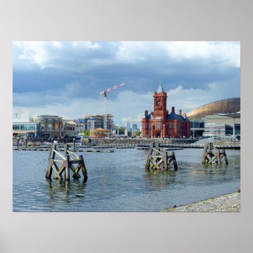 Cardiff Bay Cardiff Wales Poster