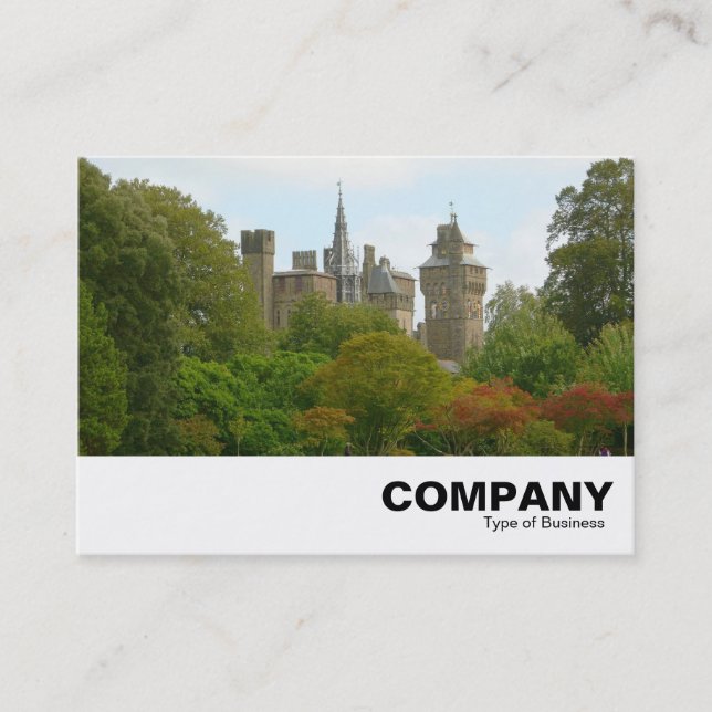 Cardiff Castle Business Card (Front)