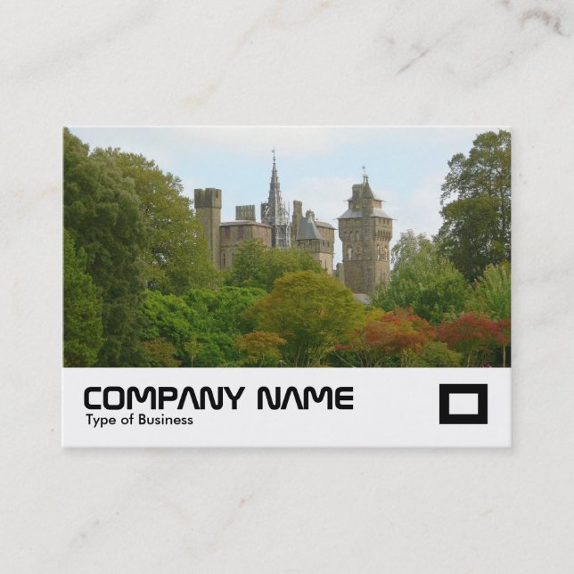 Cardiff Castle Business Card (Front)