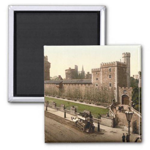 Cardiff Castle I Cardiff Wales Magnet