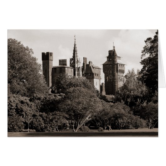 Cardiff Castle II - Sepia (Front Horizontal)