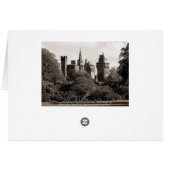 Cardiff Castle II - Sepia (Wide Border) (Back Horizontal)