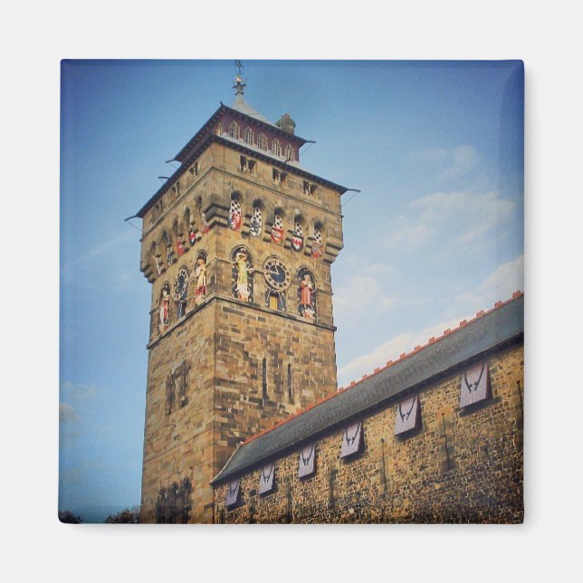 Cardiff Castle Magnet (Front)