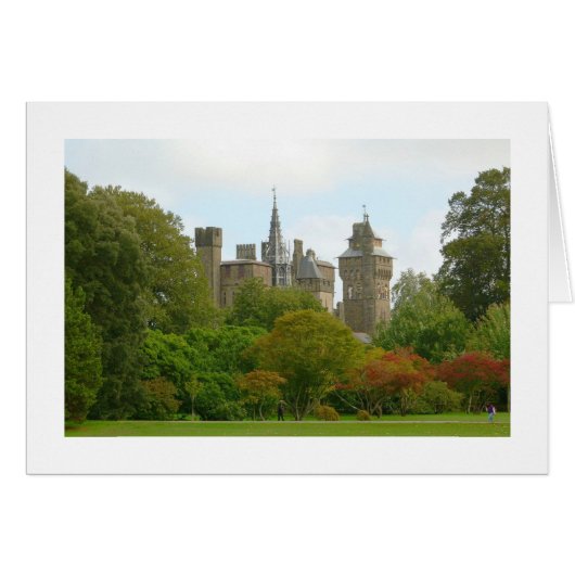 Cardiff Castle (Wide Bordered) Cards (Front Horizontal)