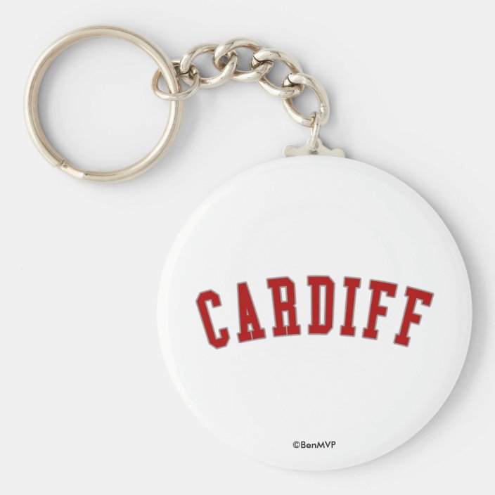 Cardiff Keychain