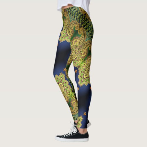 Cardiff Paisley Leggings