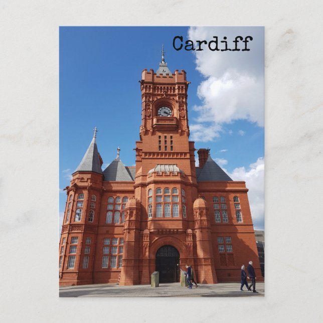 Cardiff Postcard (Front)