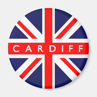 Cardiff UK Flag Magnet