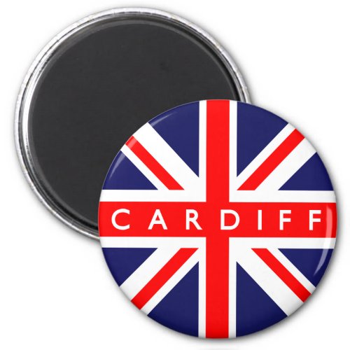 Cardiff UK Flag Magnet