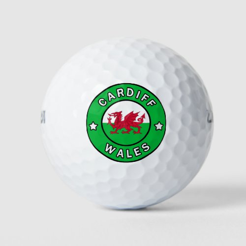 Cardiff Wales Golf Balls