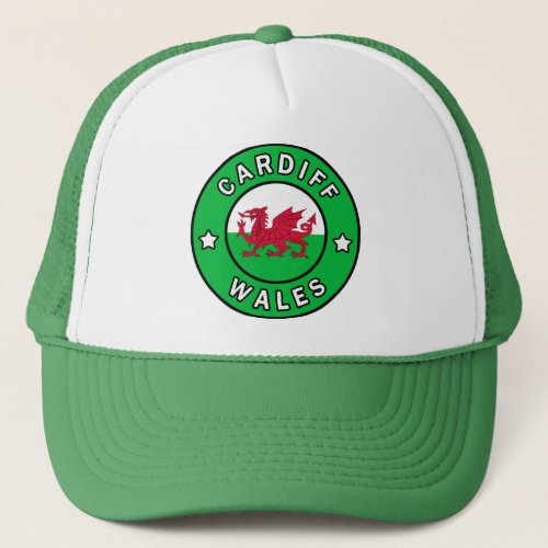 Cardiff Wales Trucker Hat