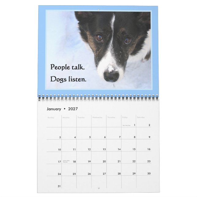 Cardigan Corgi 2015 Calendar (Jan 2027)
