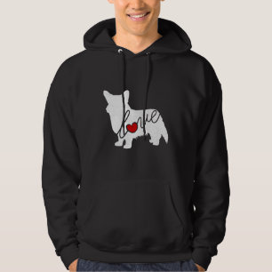 Cardigan Corgi Love A Minimalist And Hoodie