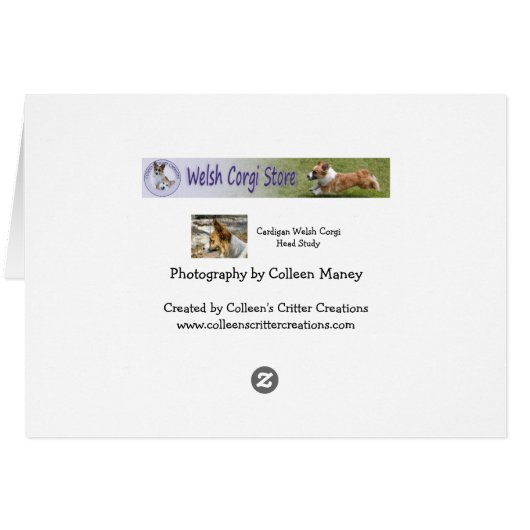 Cardigan Welsh Corgi (Back Horizontal)