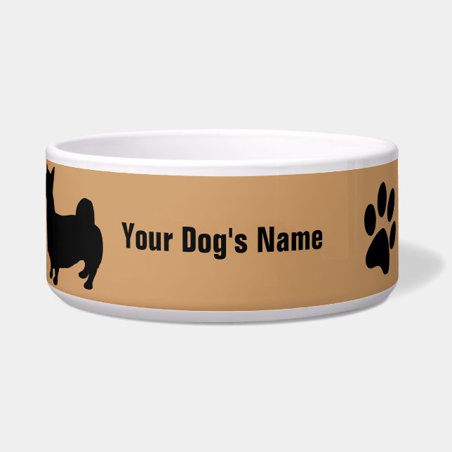 Cardigan Welsh Corgi カーディガン・ウェルシュ・コーギー Bowl (Front)