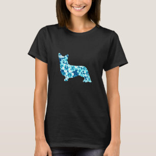 Cardigan Welsh Corgi Aloha Hawaiian Dog T-Shirt