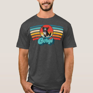 Cardigan Welsh Corgi Breeder 70s Retro Small Dog O T-Shirt