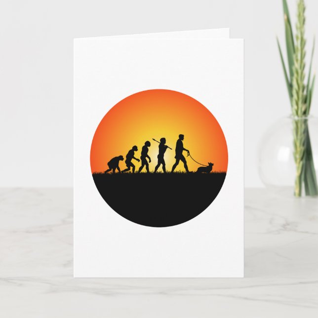 Cardigan Welsh Corgi Card (Front)