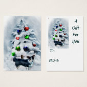 Cardigan Welsh Corgi Christmas (Front & Back)