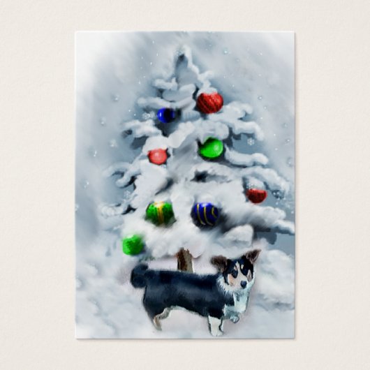 Cardigan Welsh Corgi Christmas (Front)