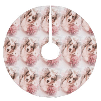Cardigan Welsh Corgi Christmas Brushed Polyester Tree Skirt