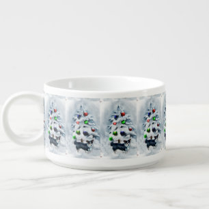 Cardigan Welsh Corgi Christmas Gifts Bowl