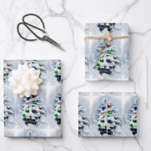 Cardigan Welsh Corgi Christmas Wrapping Paper Sheets