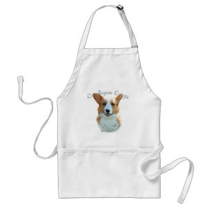 Cardigan Welsh Corgi  Dad 2 Adult Apron