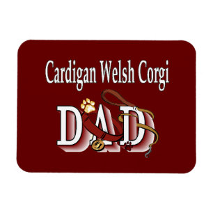 Cardigan Welsh Corgi Dad Magnet