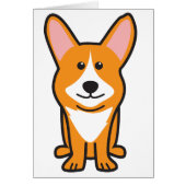 Cardigan Welsh Corgi Dog Cartoon (Front)