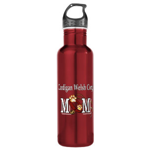 Cardigan Welsh Corgi Dog MOM Water Bottle