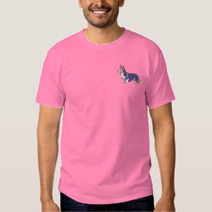 Cardigan Welsh Corgi Embroidered T-Shirt