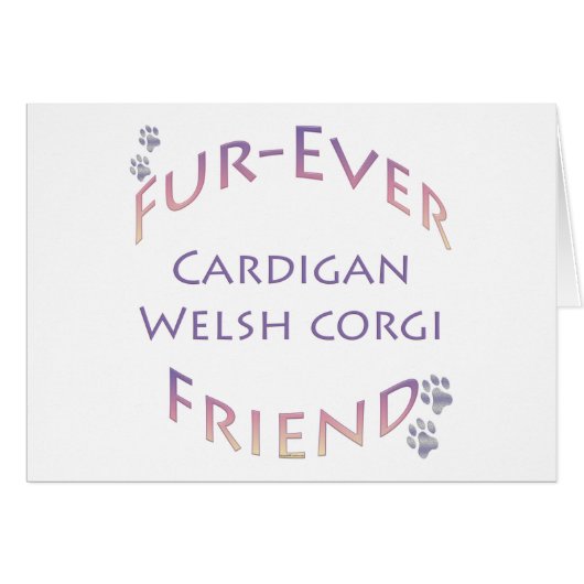 Cardigan Welsh Corgi Furever (Front Horizontal)
