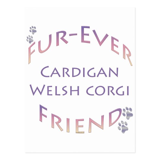 Cardigan Welsh Corgi Furever Postcard