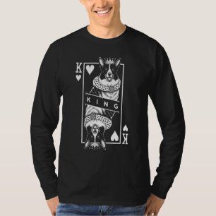 Cardigan Welsh Corgi King Of Hearts Funny Dog Love T-Shirt