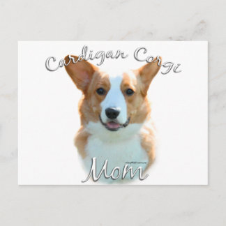 Cardigan Welsh Corgi Mom 2 Postcard