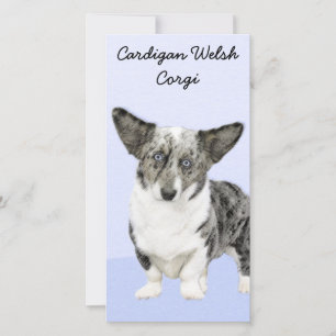 Cardigan Welsh Corgi Painting - Original Dog Art